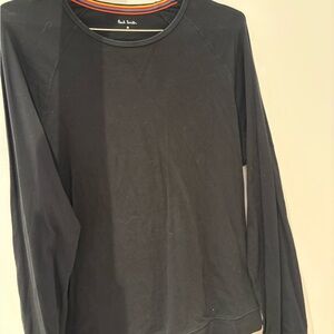 Paul Smith Classic Black Long Sleeve Tee